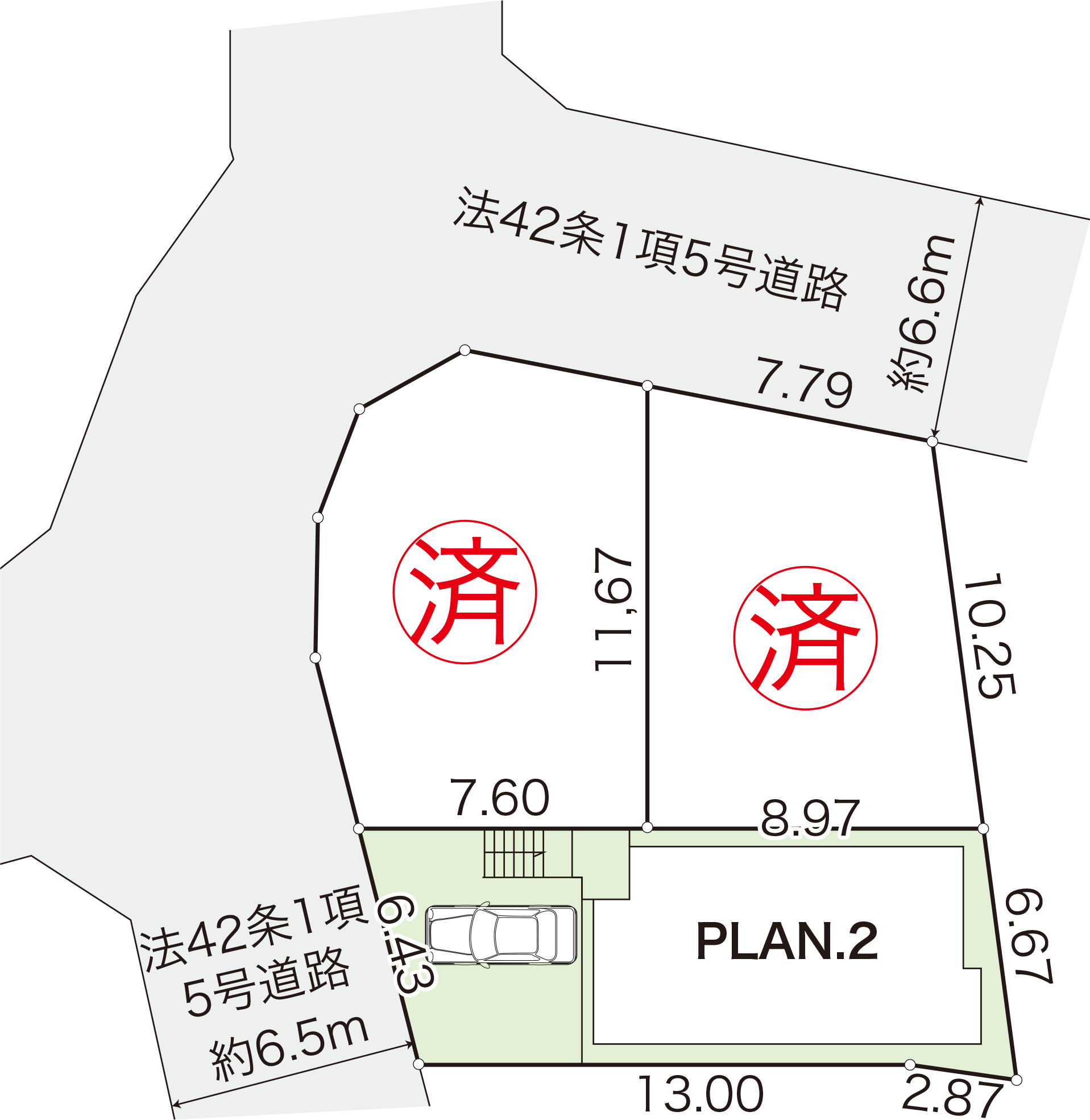 区画図