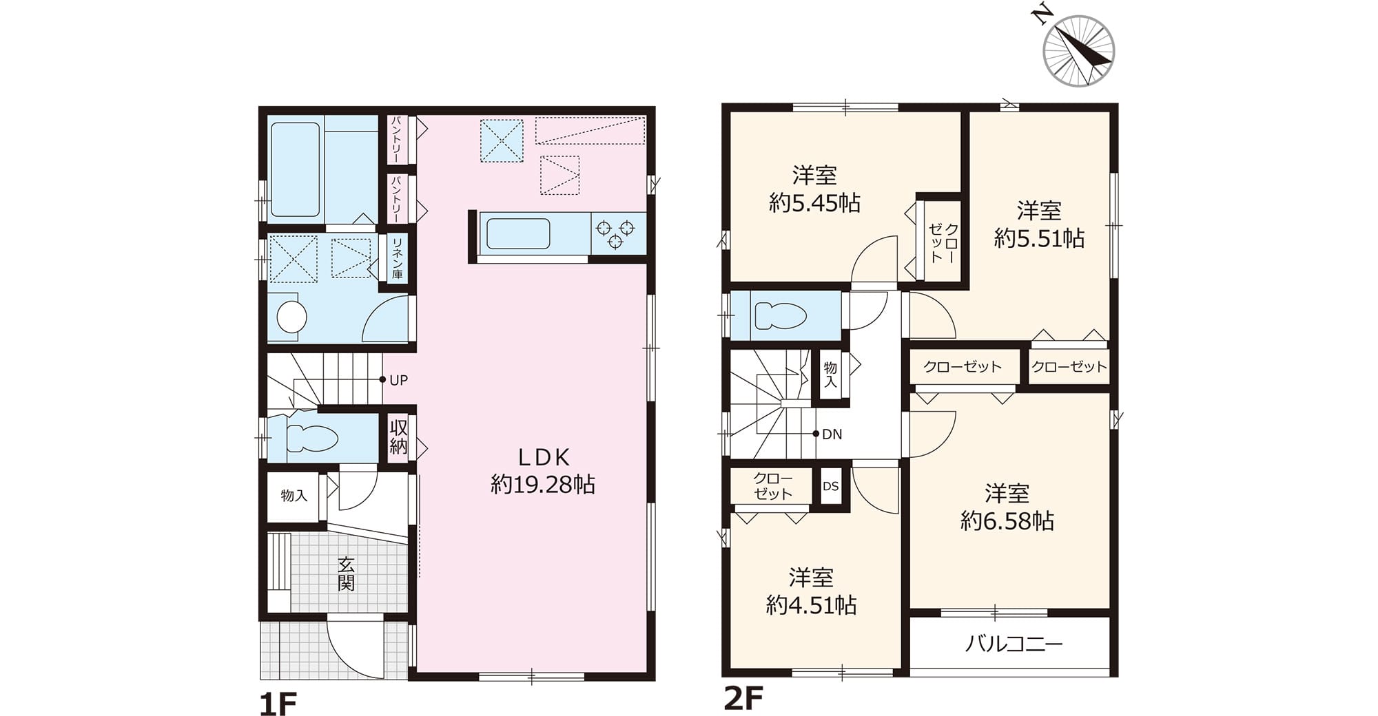 間取図2号棟