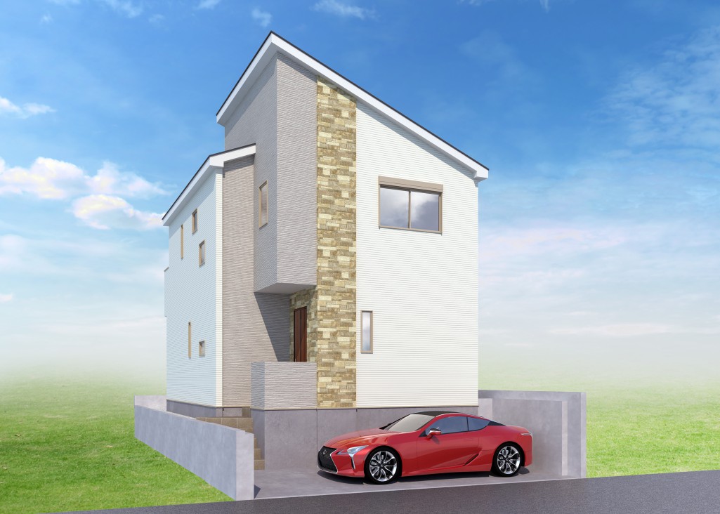 【建物完成イメージCG】※イメージパースにつき実際とは異なる場合がございます。