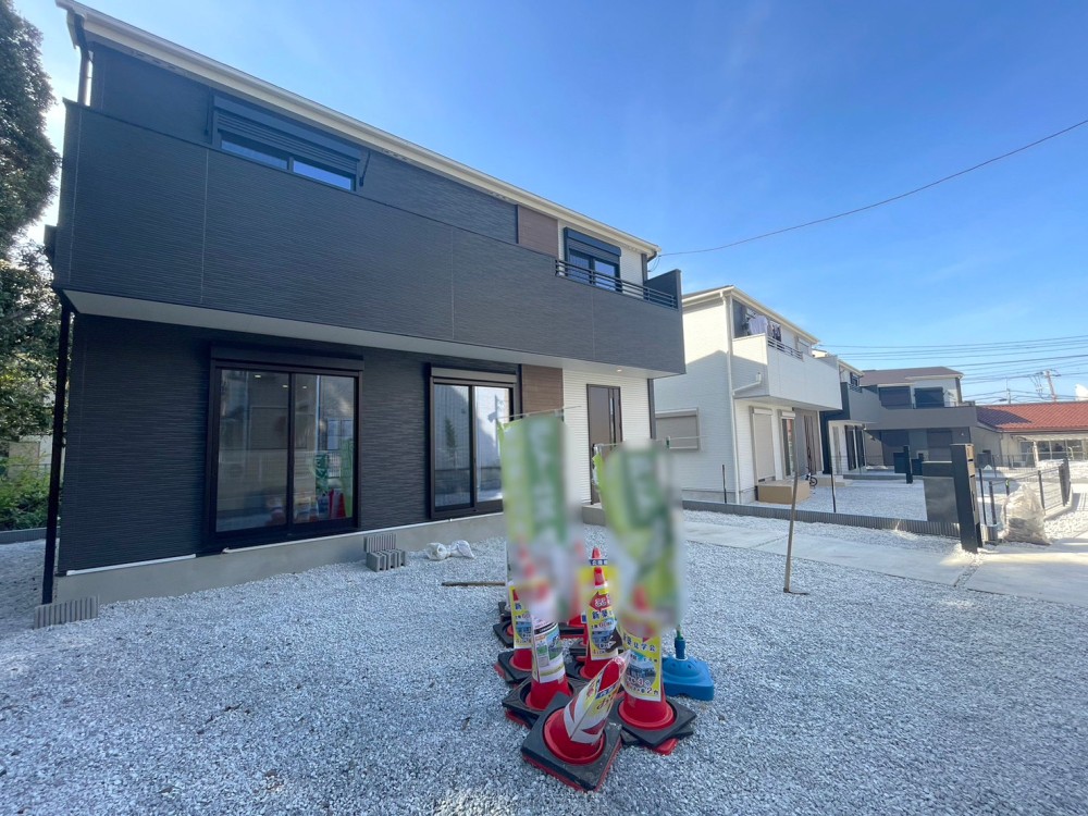 【販売現地　1号棟】※2023年4月4日撮影