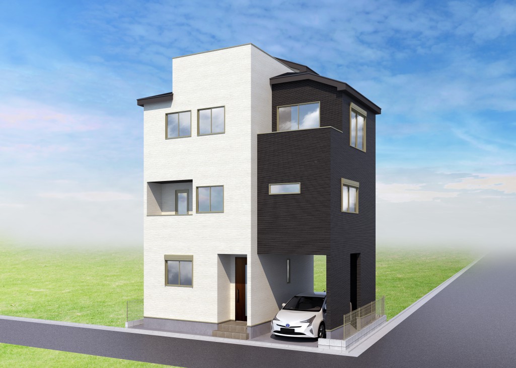 【建物完成イメージCG】※イメージパースにつき実際とは異なる場合がございます。