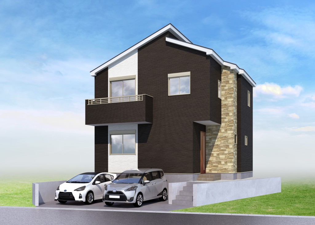 【建物完成イメージCG】※イメージパースにつき実際とは異なる場合がございます。