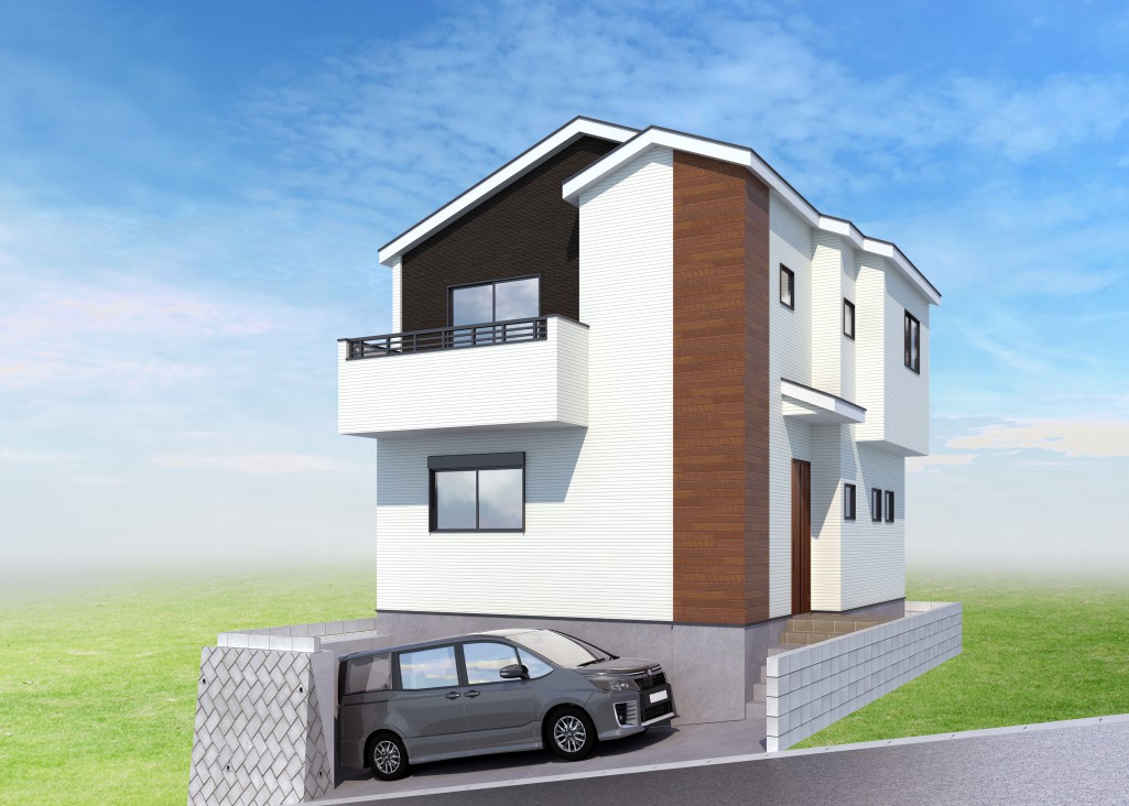 【建物完成イメージCG】※イメージパースにつき実際とは異なる場合がございます。