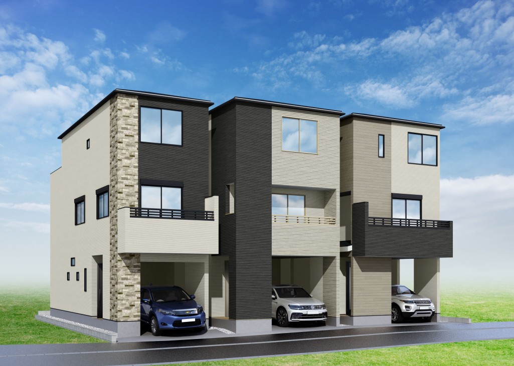 【建物完成イメージCG】※イメージパースにつき実際とは異なる場合がございます。