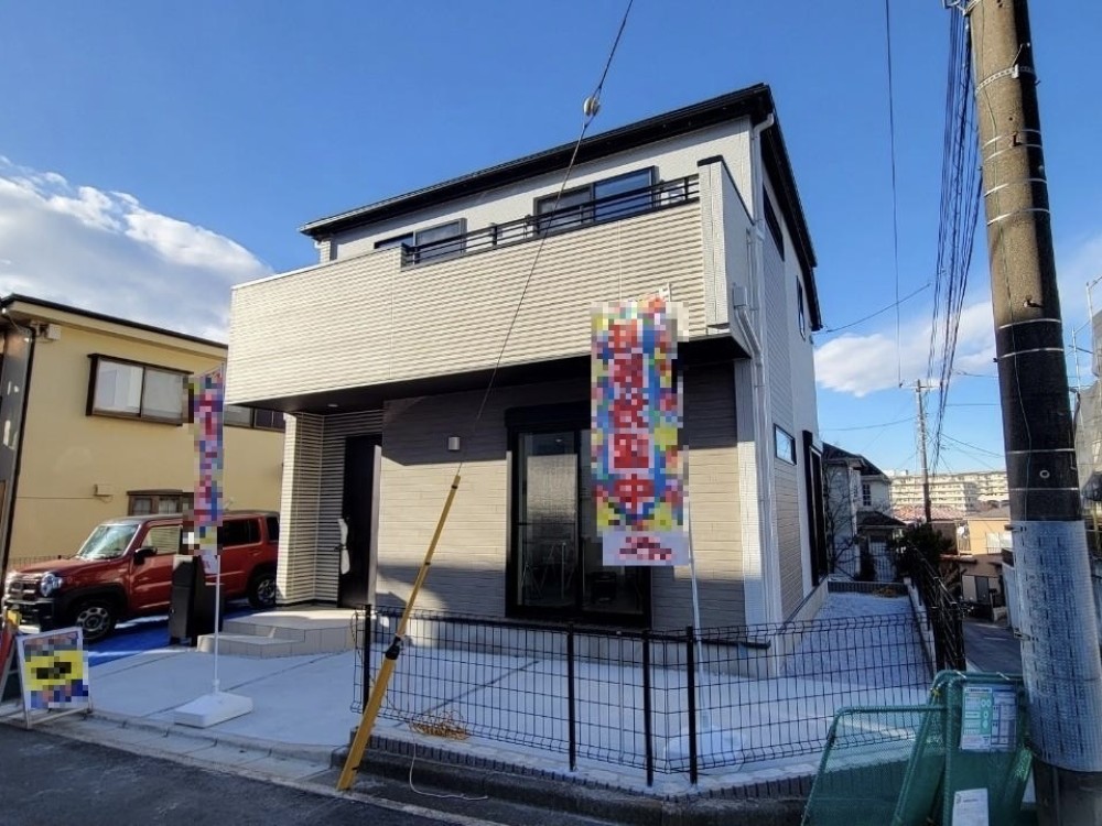 【販売現地1号棟】※2025年2月9日撮影