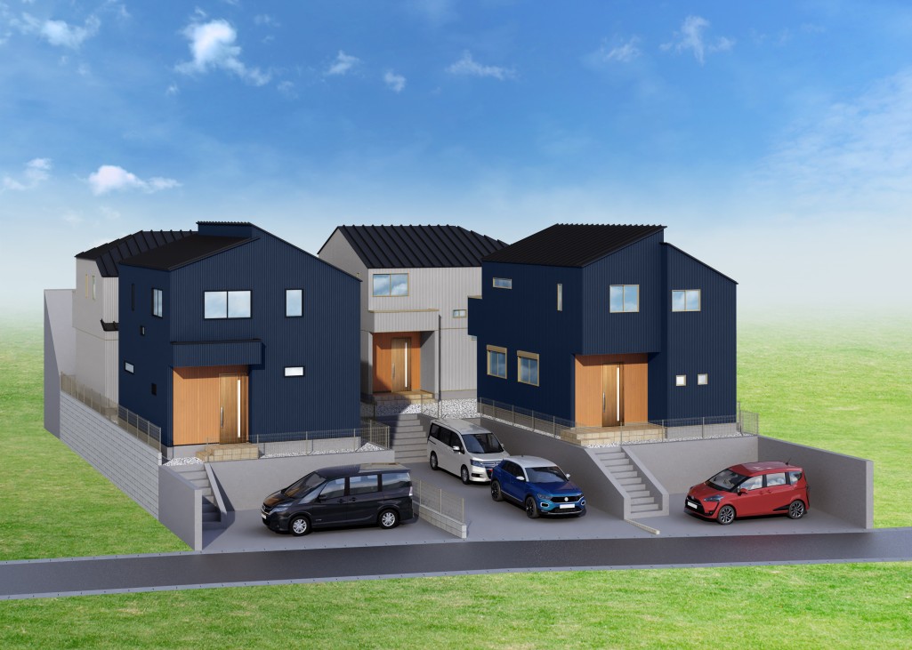 【建物完成イメージCG】※イメージパースにつき実際とは異なる場合がございます。