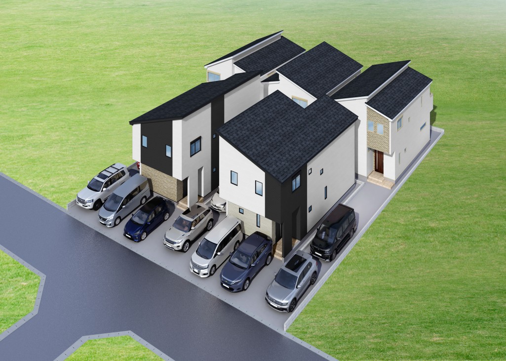 【建物完成イメージCG】※イメージパースにつき実際とは異なる場合がございます。