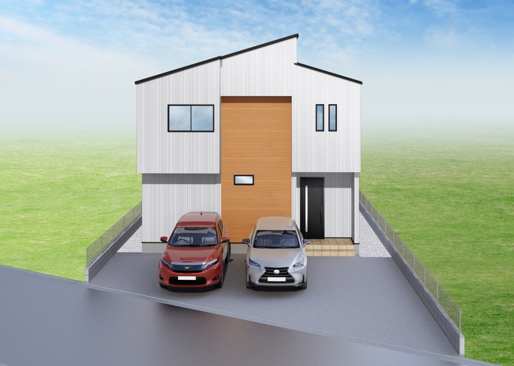 【建物完成イメージCG】※イメージパースにつき実際とは異なる場合がございます。