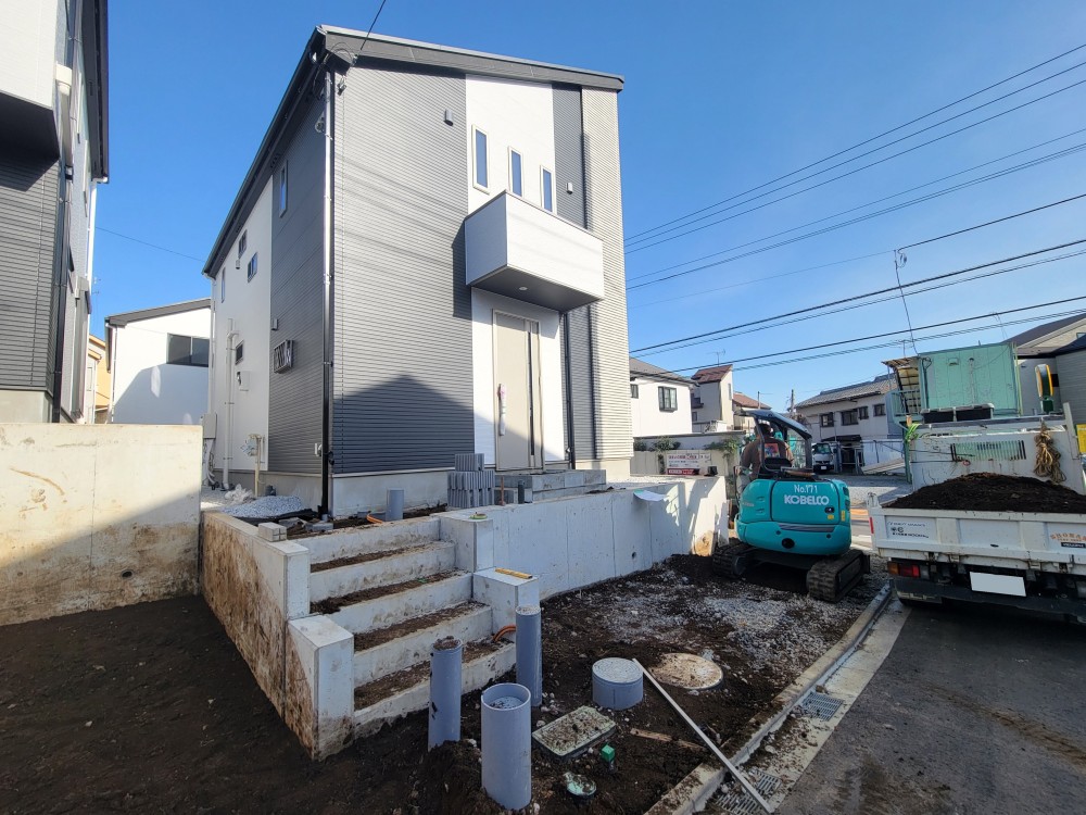 【販売現地8号棟】※2025年3月8日撮影