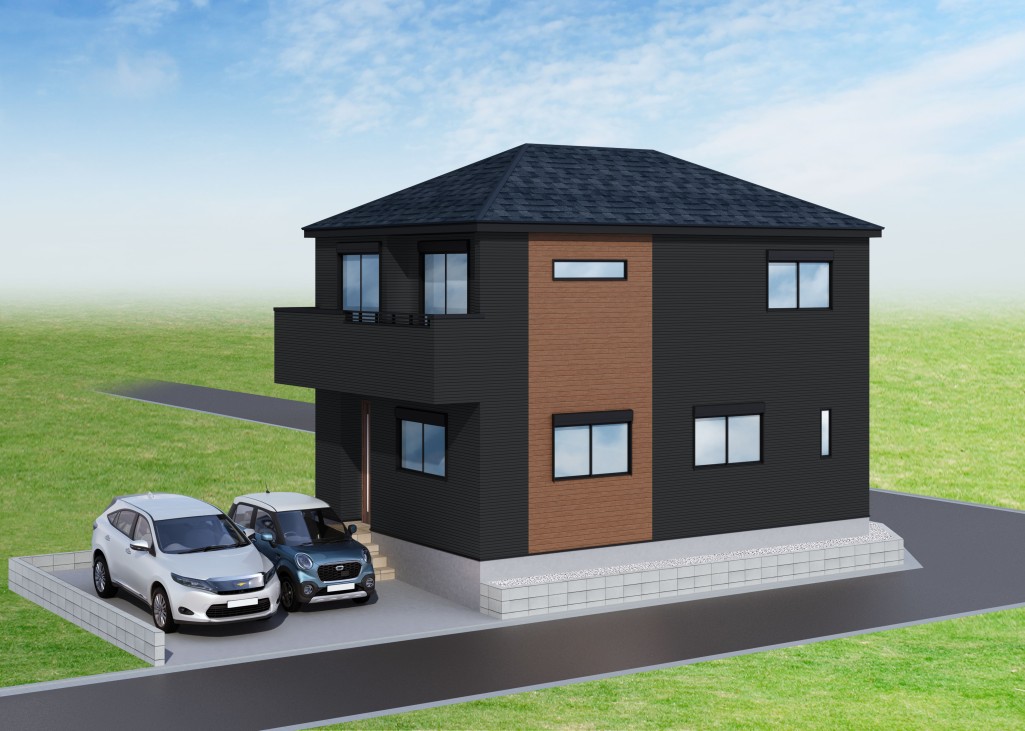 【建物完成イメージCG】※イメージパースにつき実際とは異なる場合がございます。