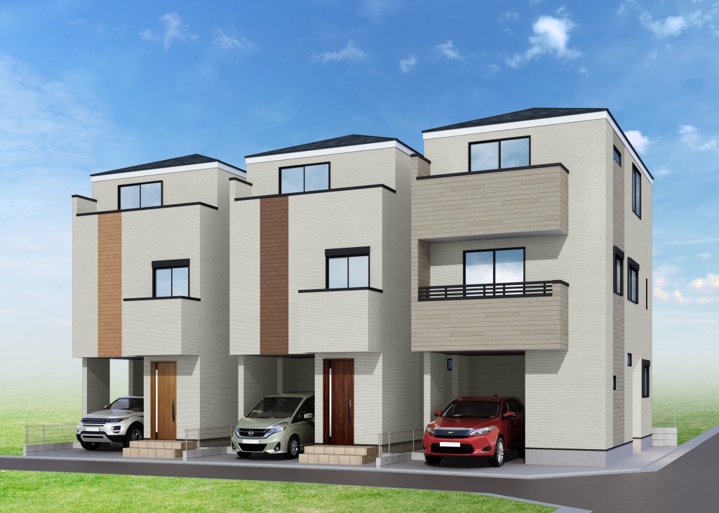 【建物完成イメージCG】※イメージパースにつき実際とは異なる場合がございます。