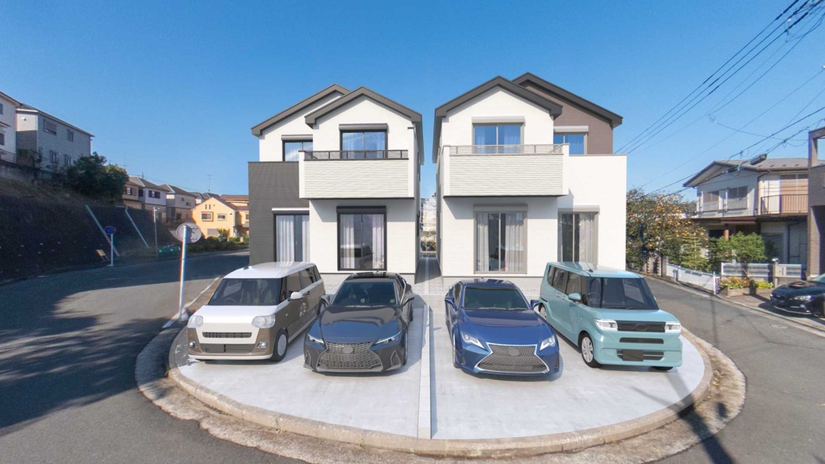 【建物完成イメージCG】※イメージパースにつき実際とは異なる場合がございます。