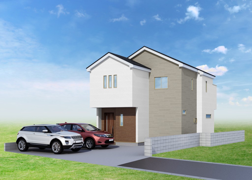 【建物完成イメージCG】※イメージパースにつき実際とは異なる場合がございます。