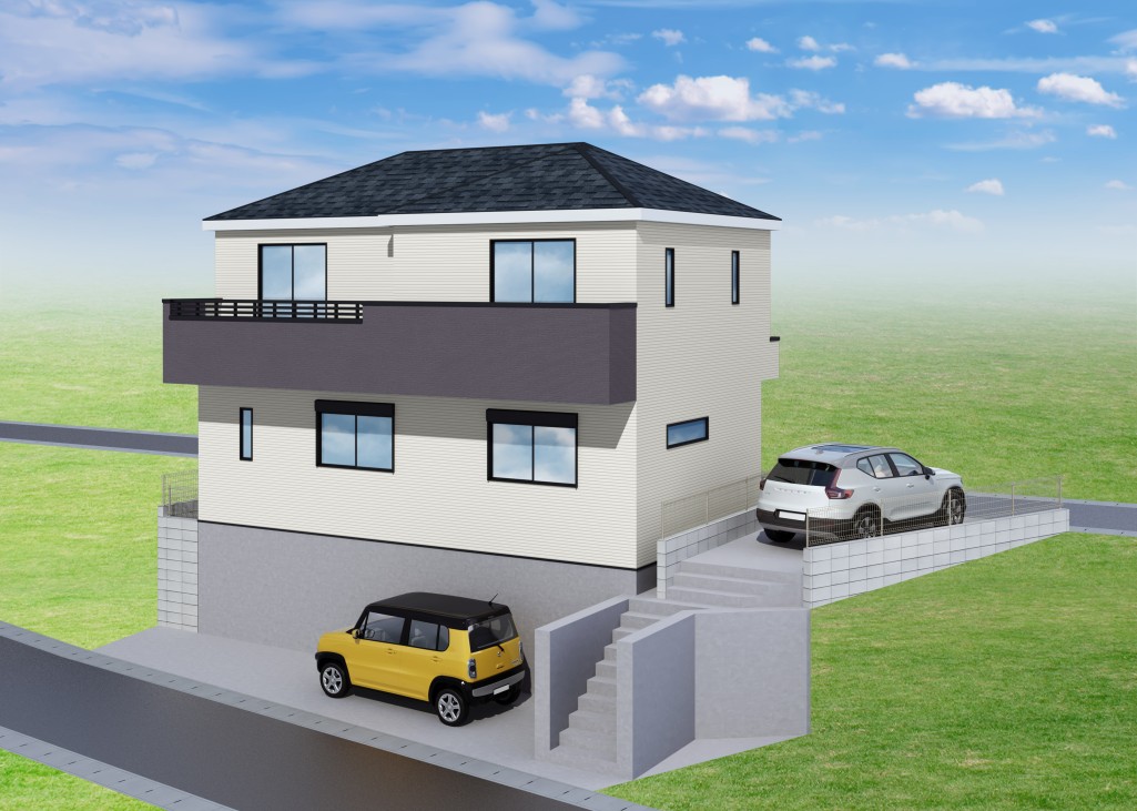 【建物完成イメージCG】※イメージパースにつき実際とは異なる場合がございます。