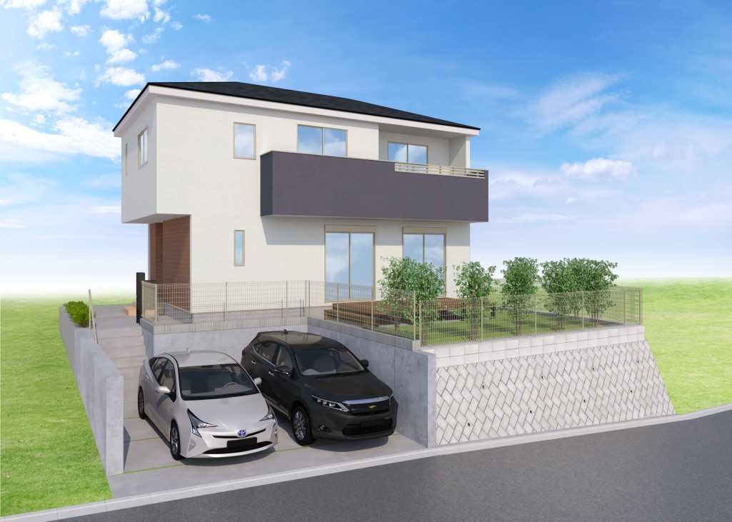 【建物完成イメージCG】※イメージパースにつき実際とは異なる場合がございます。