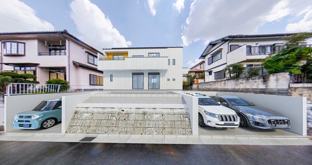【建物完成イメージCG】※イメージパースにつき実際とは異なる場合がございます。
