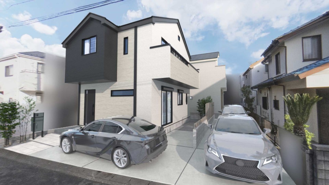 【建物完成イメージCG】※イメージパースにつき実際とは異なる場合がございます。