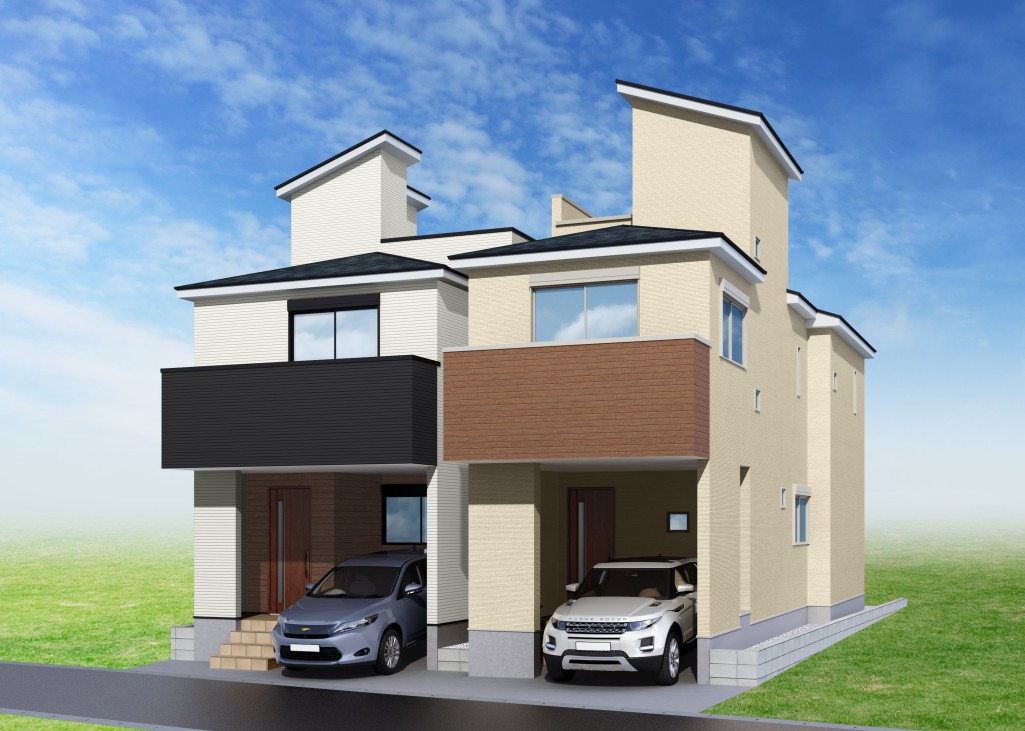 【建物完成イメージCG】※イメージパースにつき実際とは異なる場合がございます。