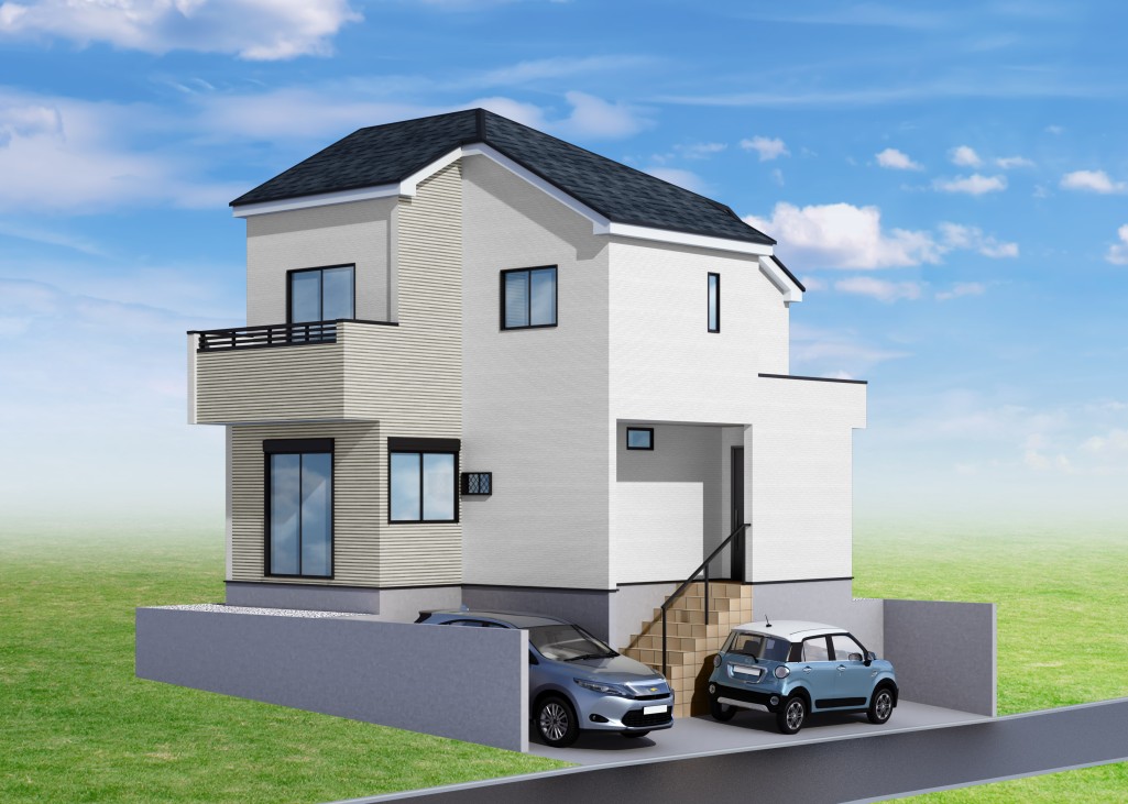 【建物完成イメージCG】※イメージパースにつき実際とは異なる場合がございます。