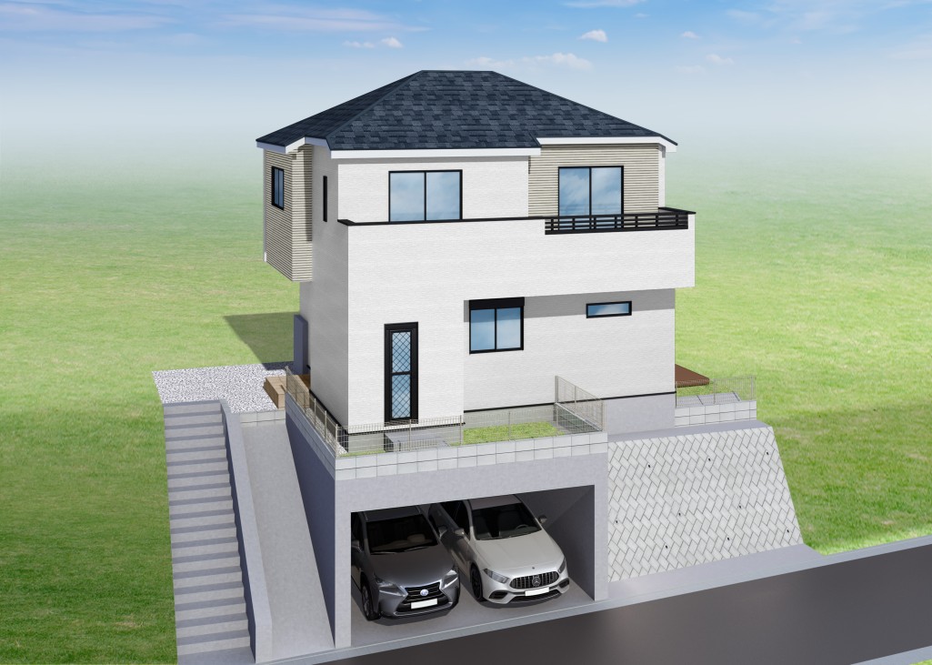 【建物完成イメージCG】※イメージパースにつき実際とは異なる場合がございます。