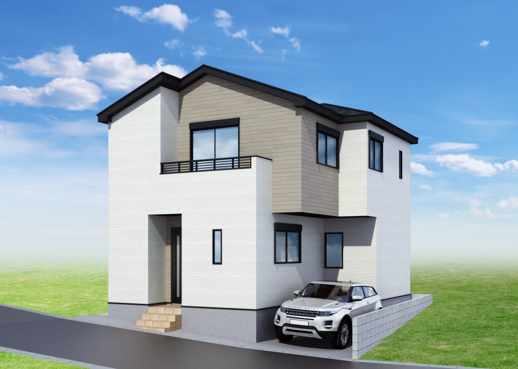 【建物完成イメージCG】※イメージパースにつき実際とは異なる場合がございます。