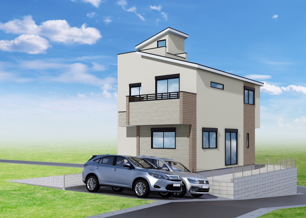 【建物完成イメージCG】※イメージパースにつき実際とは異なる場合がございます。
