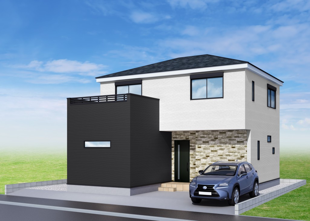 【建物完成イメージCG】※イメージパースにつき実際とは異なる場合がございます。