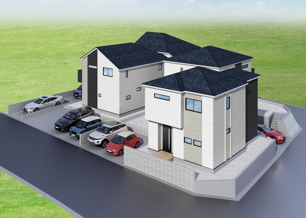 【建物完成イメージCG】※イメージパースにつき実際とは異なる場合がございます。