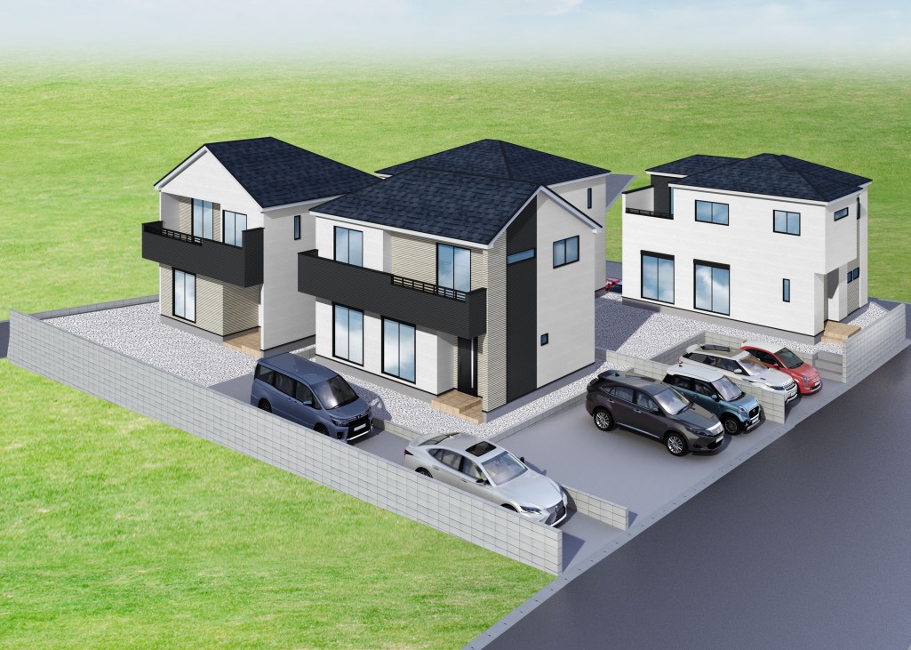 【建物完成イメージCG】※イメージパースにつき実際とは異なる場合がございます。