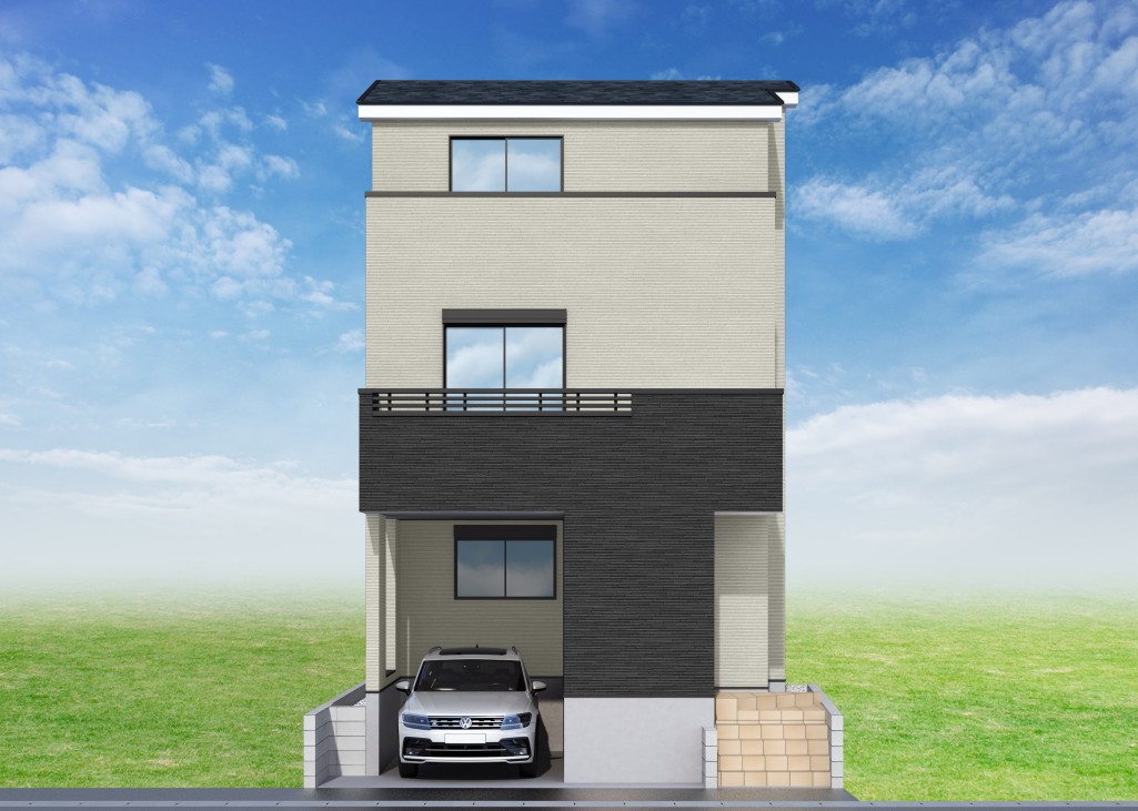 【建物完成イメージCG】※イメージパースにつき実際とは異なる場合がございます。
