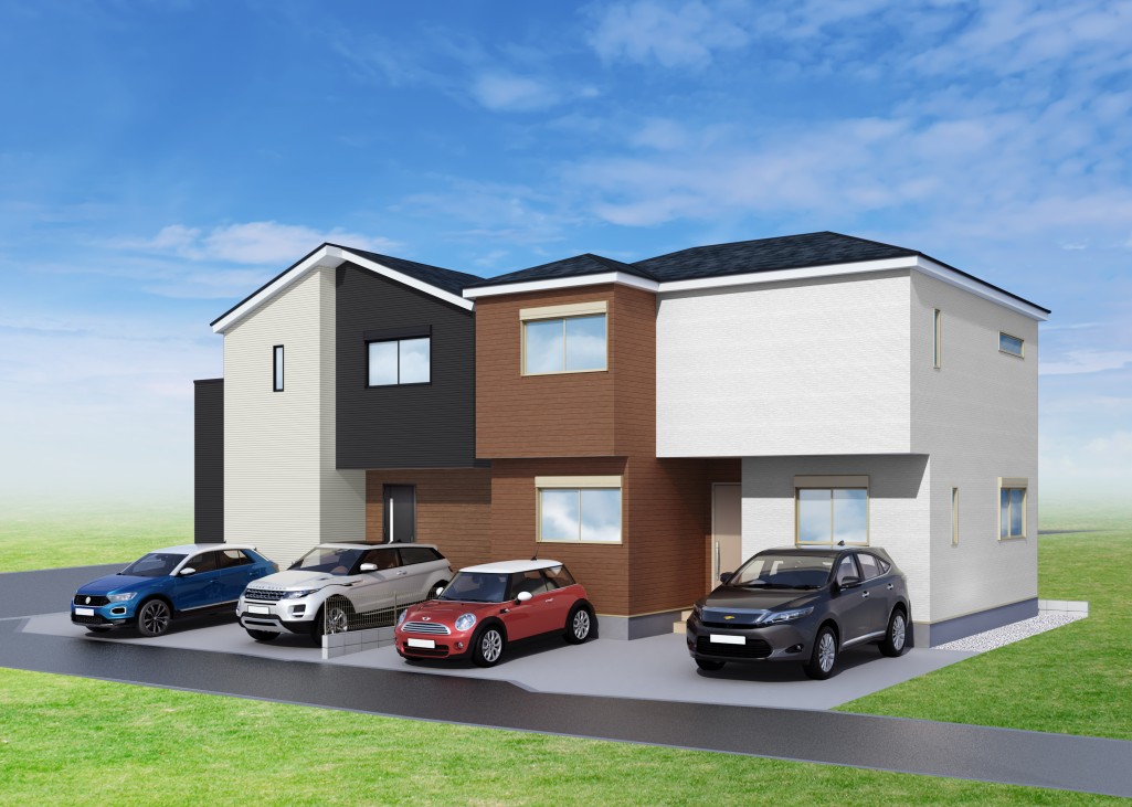 【建物完成イメージCG】※イメージパースにつき実際とは異なる場合がございます。