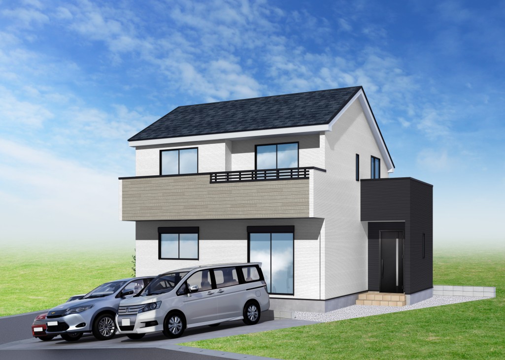 【建物完成イメージCG】※イメージパースにつき実際とは異なる場合がございます。