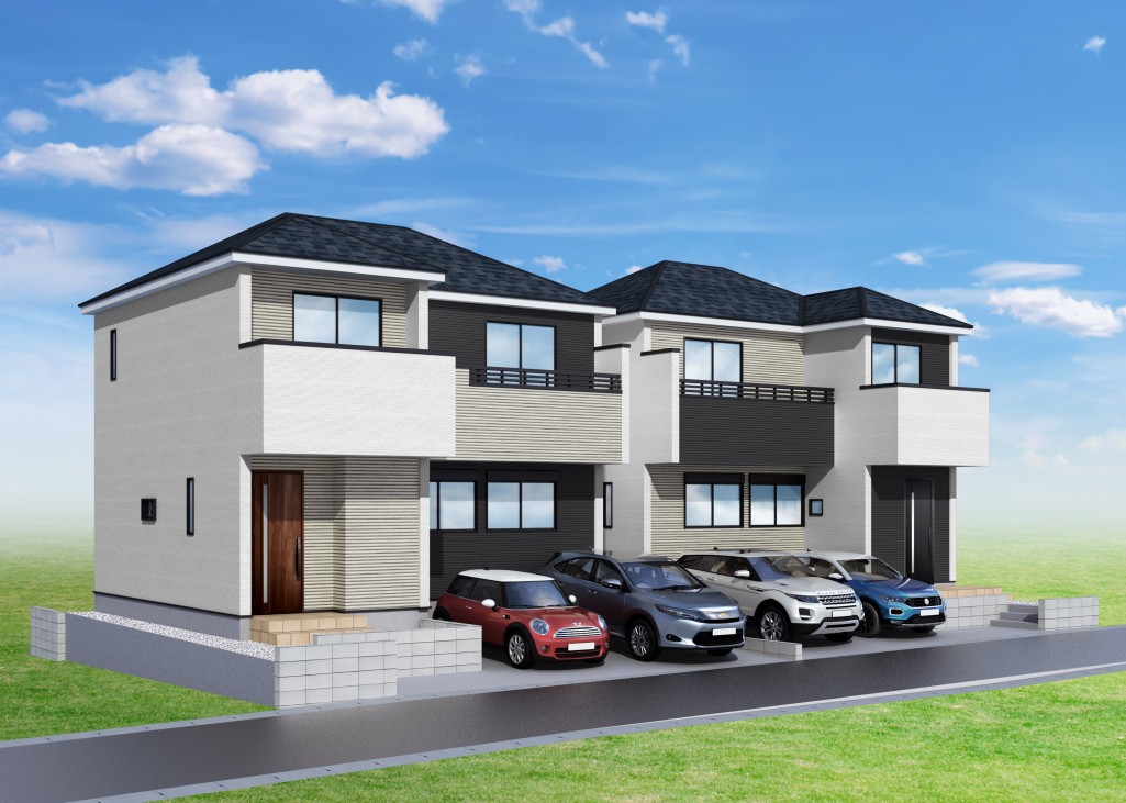 【建物完成イメージCG】※イメージパースにつき実際とは異なる場合がございます。