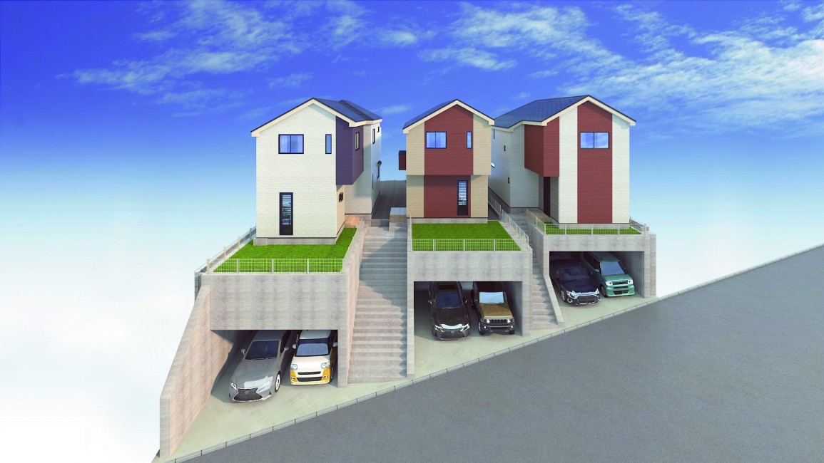 【建物完成イメージCG】※イメージパースにつき実際とは異なる場合がございます。
