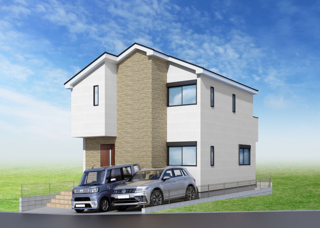【建物完成イメージCG】※イメージパースにつき実際とは異なる場合がございます。