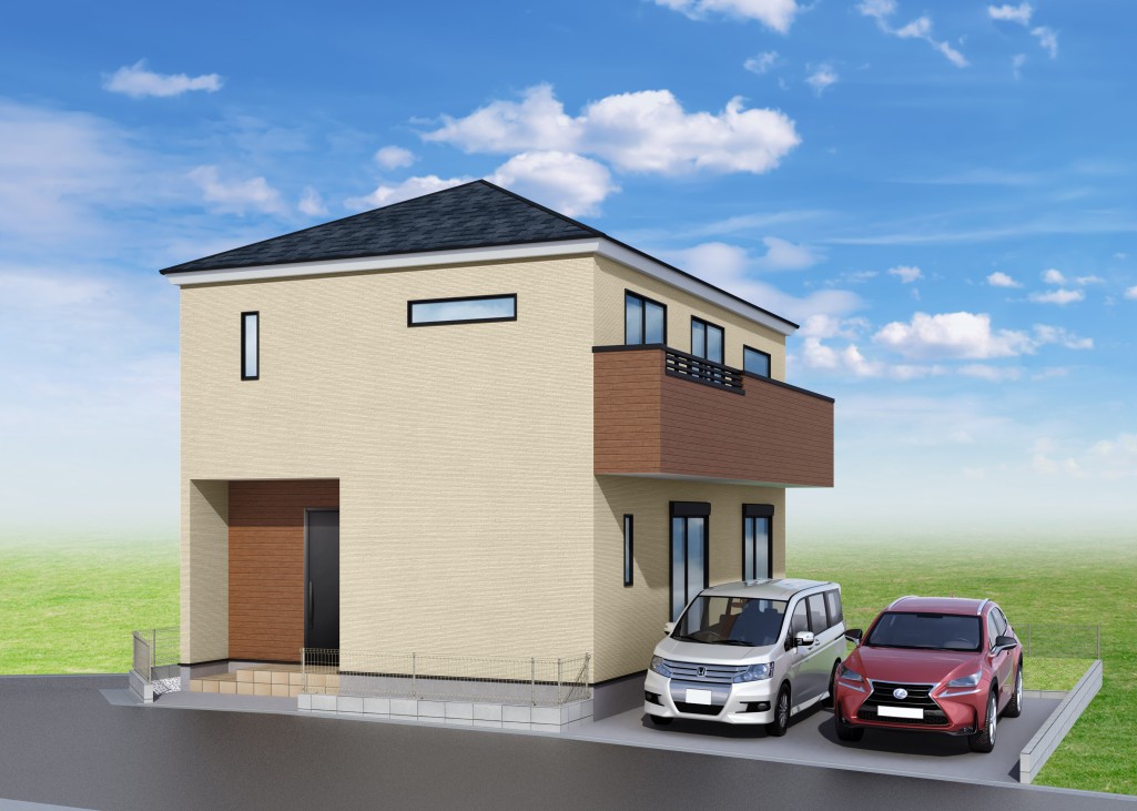 【建物完成イメージCG】※イメージパースにつき実際とは異なる場合がございます。