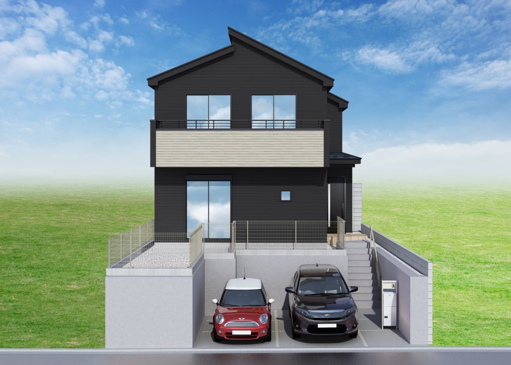 【建物完成イメージCG】※イメージパースにつき実際とは異なる場合がございます。