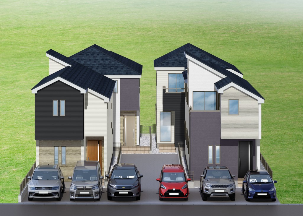 【建物完成イメージCG】※イメージパースにつき実際とは異なる場合がございます。
