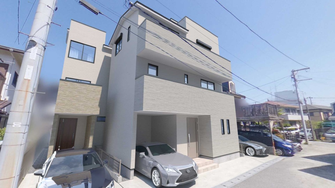 【建物完成イメージCG】※イメージパースにつき実際とは異なる場合がございます。