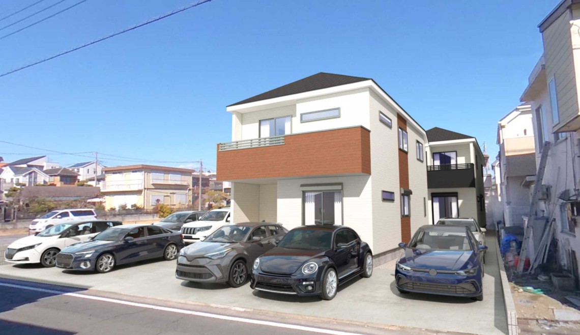 【建物完成イメージCG】※イメージパースにつき実際とは異なる場合がございます。