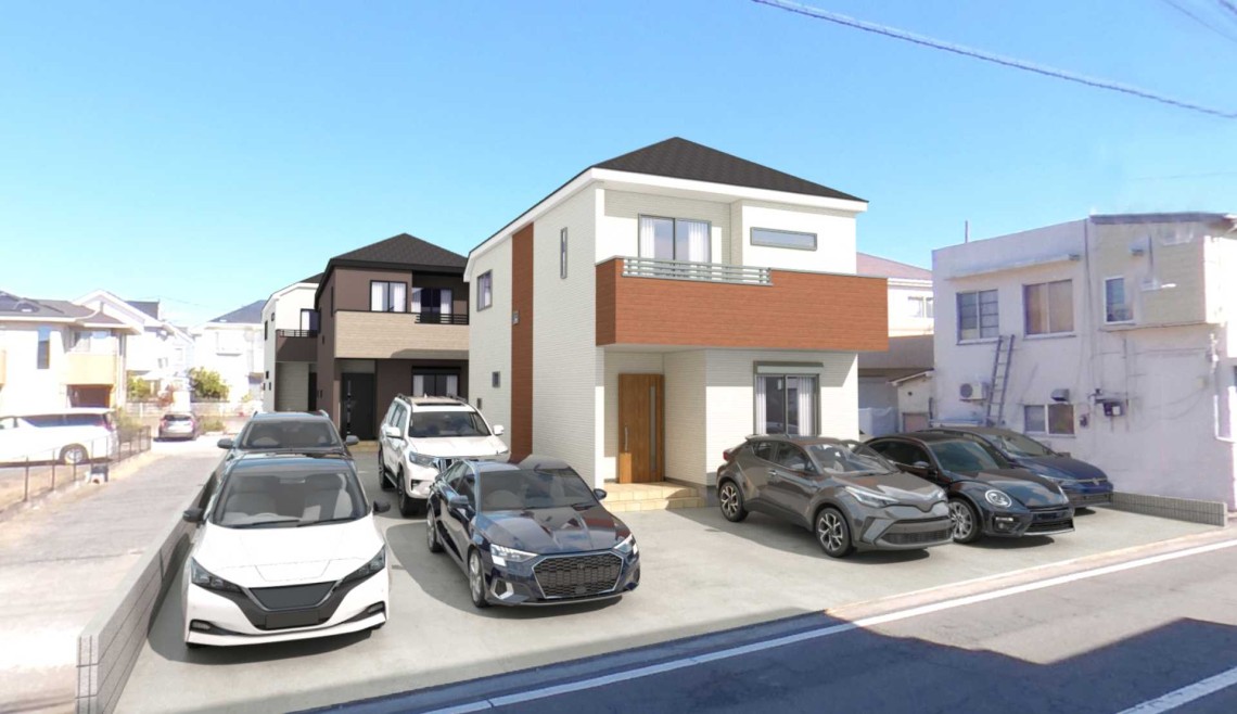 【建物完成イメージCG】※イメージパースにつき実際とは異なる場合がございます。