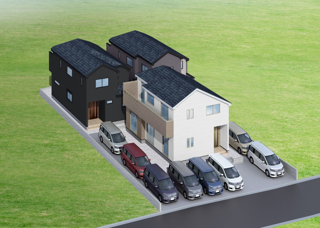 【建物完成イメージCG】※イメージパースにつき実際とは異なる場合がございます。