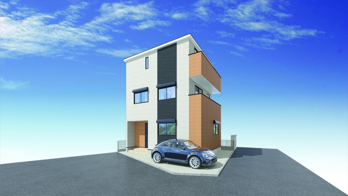 【建物完成イメージCG】※イメージパースにつき実際とは異なる場合がございます。