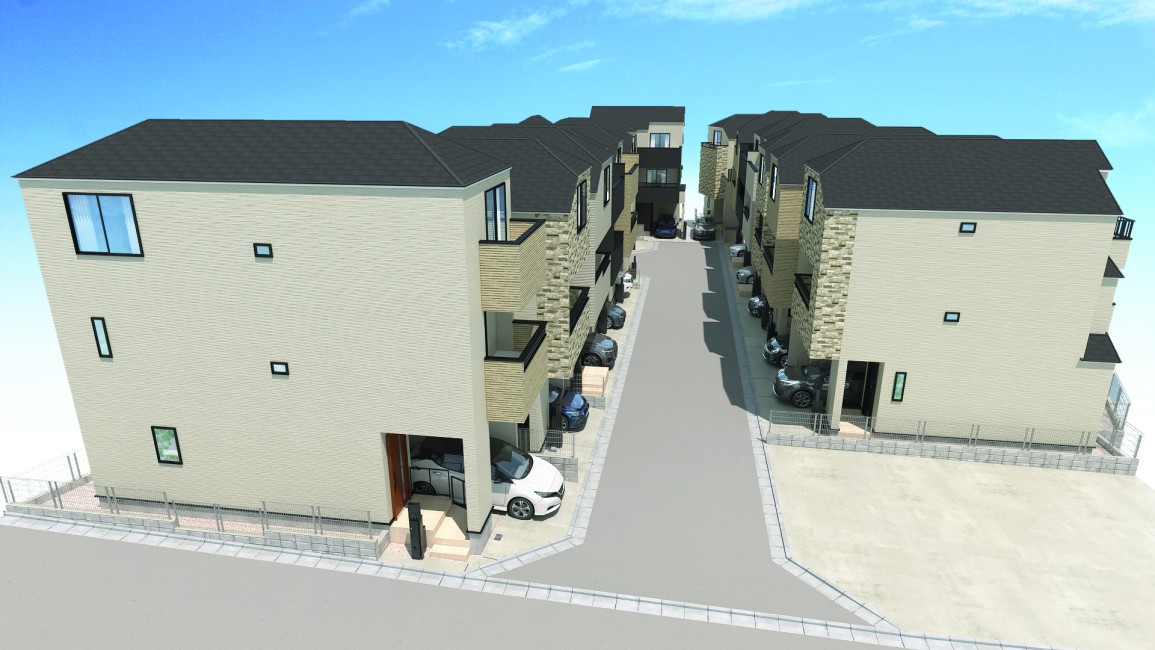 【建物完成イメージCG】※イメージパースにつき実際とは異なる場合がございます。