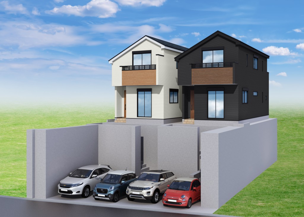 【建物完成イメージCG】※イメージパースにつき実際とは異なる場合がございます。