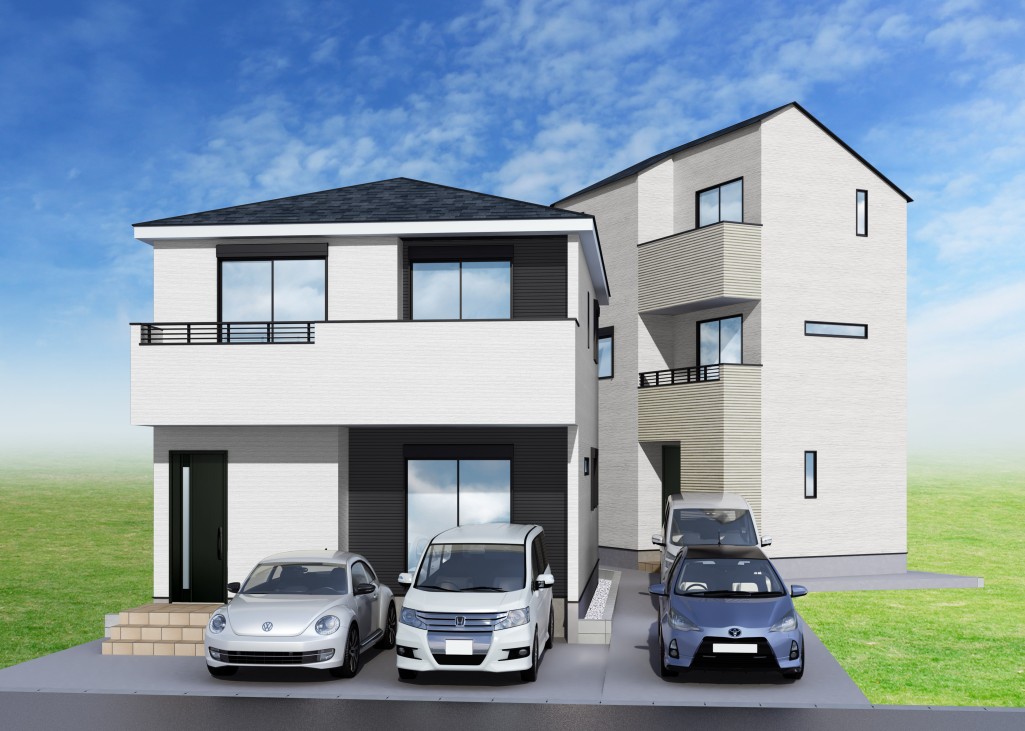 【建物完成イメージCG】※イメージパースにつき実際とは異なる場合がございます。