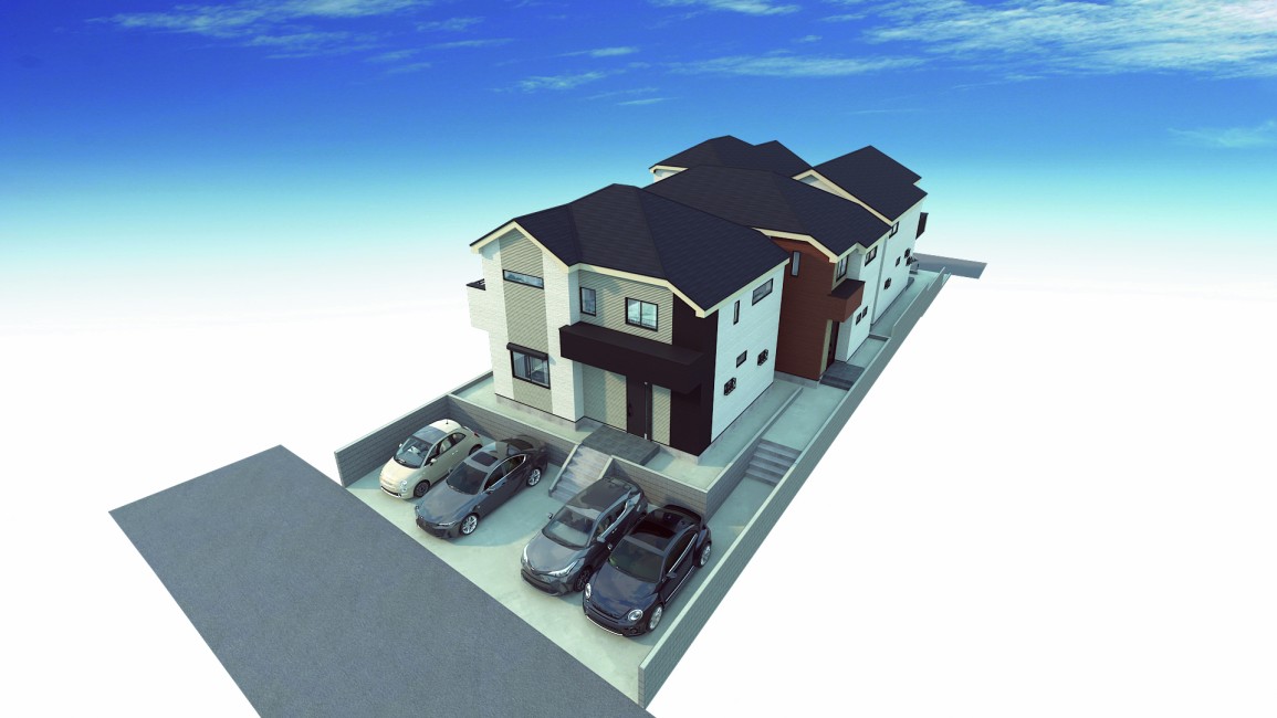 【建物完成イメージCG】※イメージパースにつき実際とは異なる場合がございます。