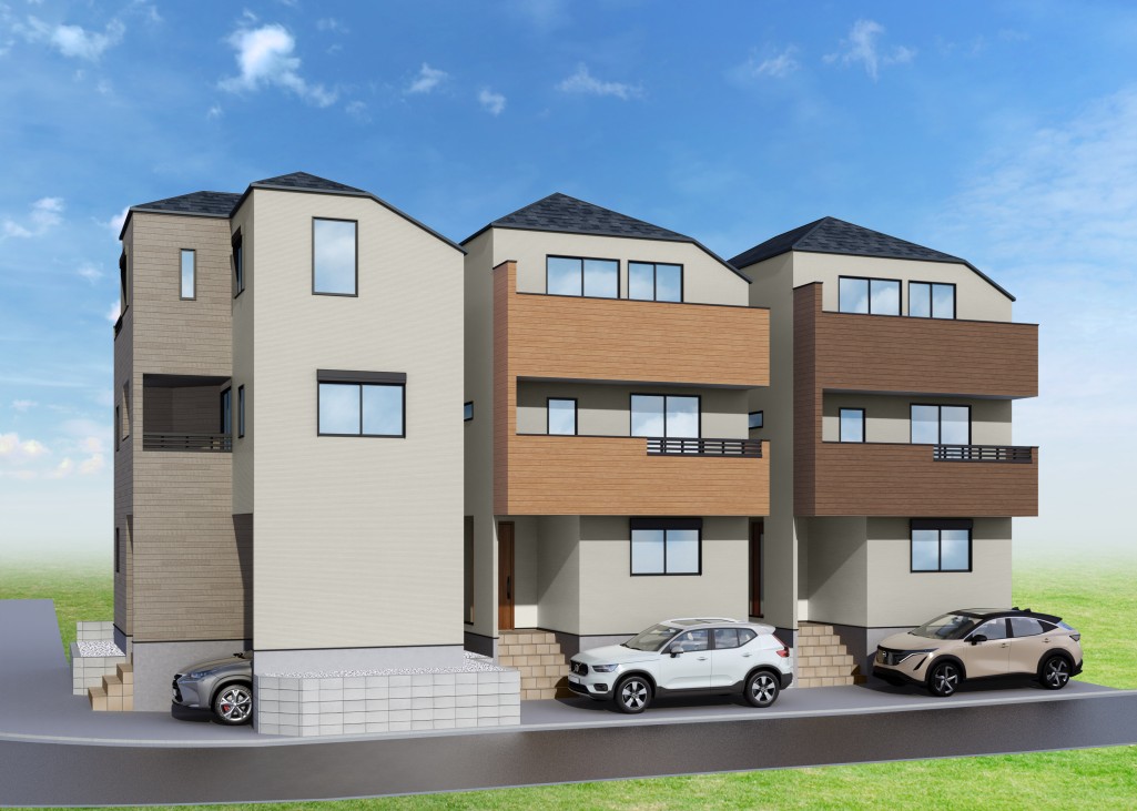 【建物完成イメージCG】※イメージパースにつき実際とは異なる場合がございます。