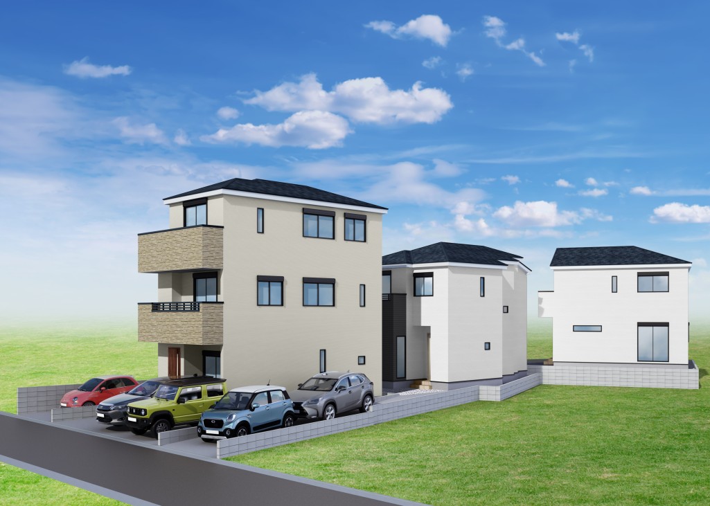 【建物完成イメージCG】※イメージパースにつき実際とは異なる場合がございます。