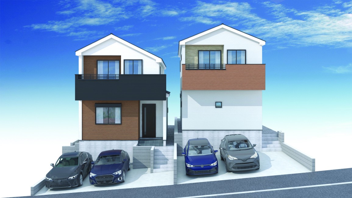 【建物完成イメージCG】※イメージパースにつき実際とは異なる場合がございます。